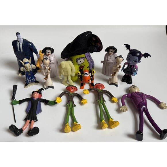 VTG Mix Of 14 Halloween 80s 90s Burger King Mcdonald’s￼& The Bendable Toys. - Picture 5 of 9